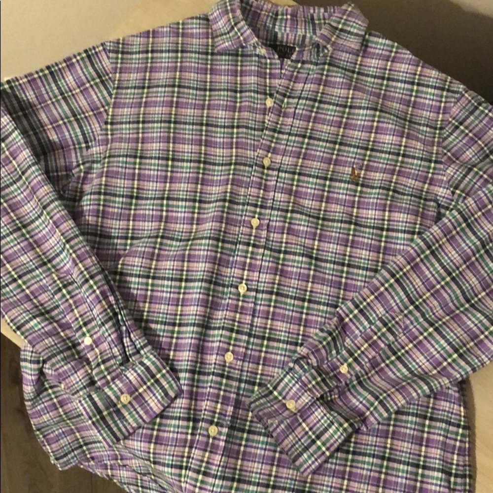Ralph Lauren Long Sleeve Polo - Size Large